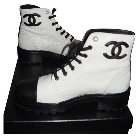 chanel white winter boots|White Chanel boots 2020.